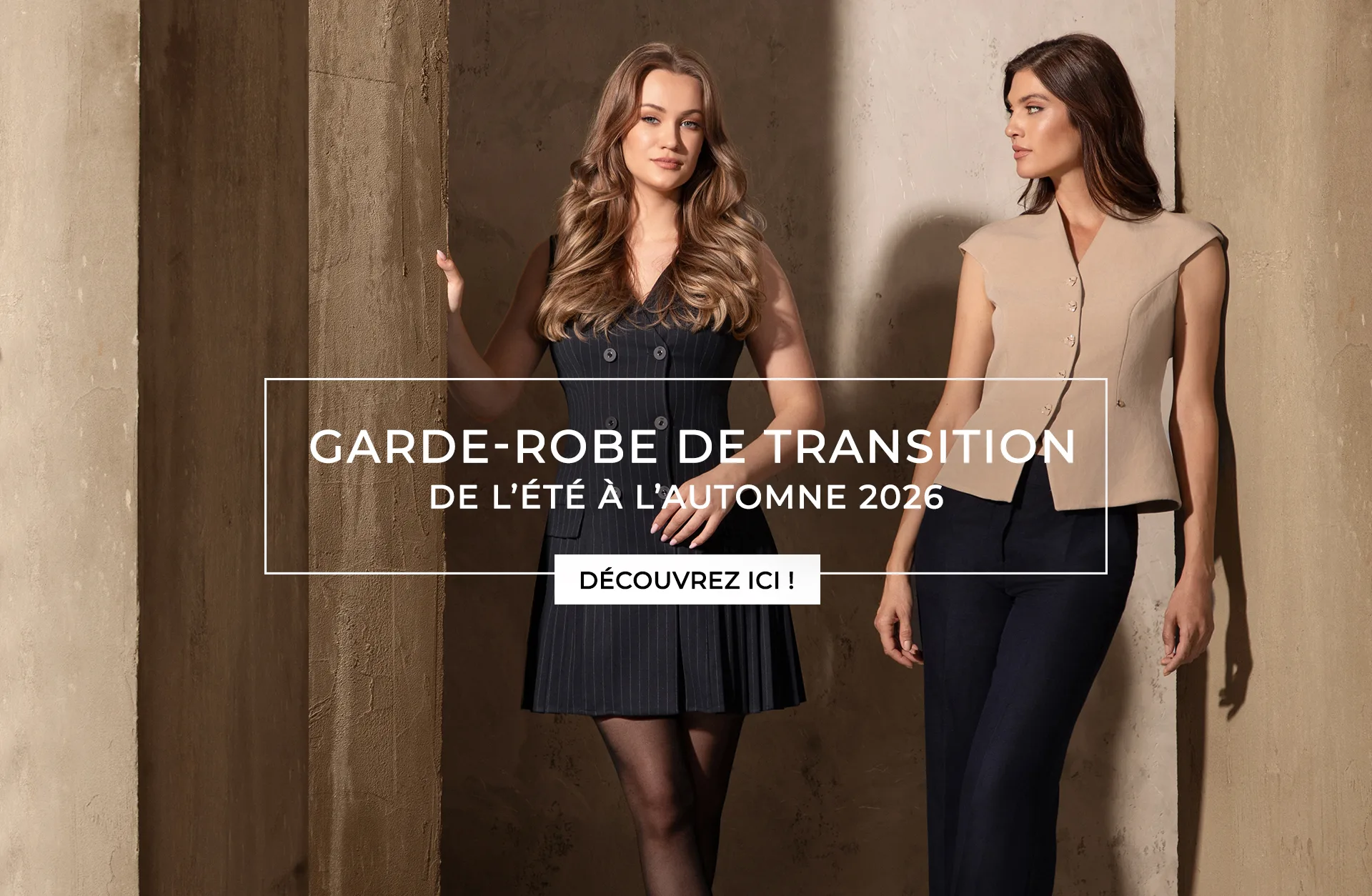 Garde-robe de transition de l’été à l’automne 2026 avec DiKa