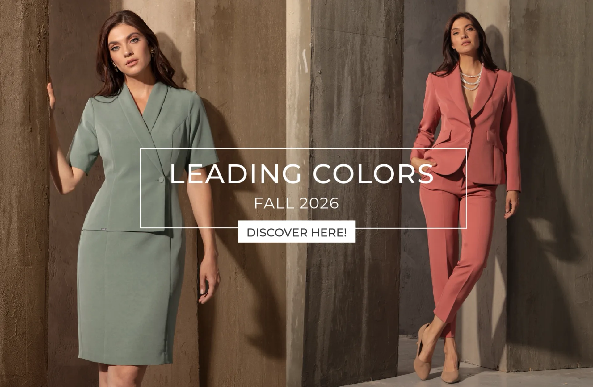 Eucalyptus and Rose Ash – the leading colours of Fall 2026 by DiKa