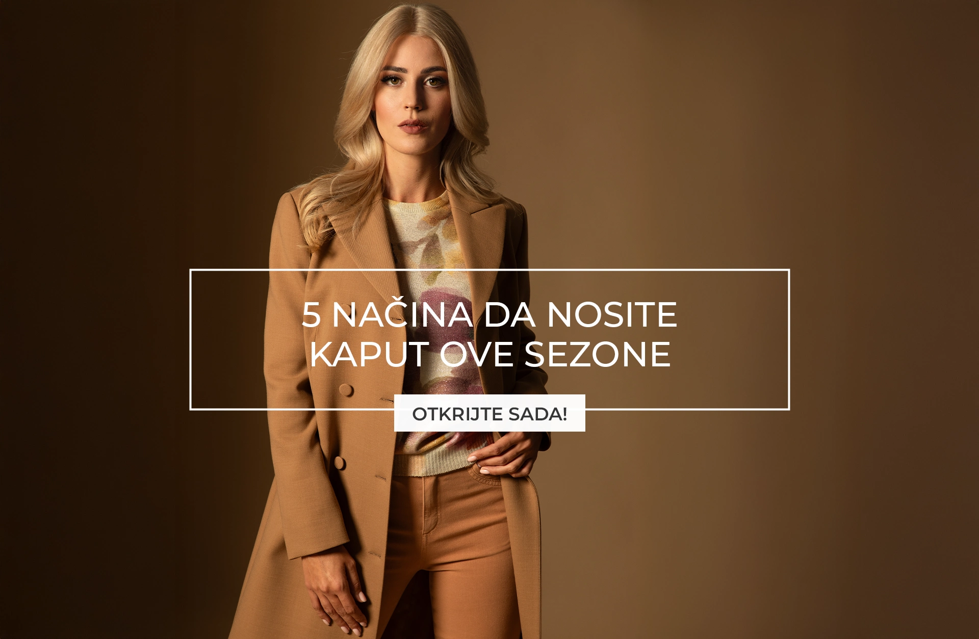 Women’s coat styling