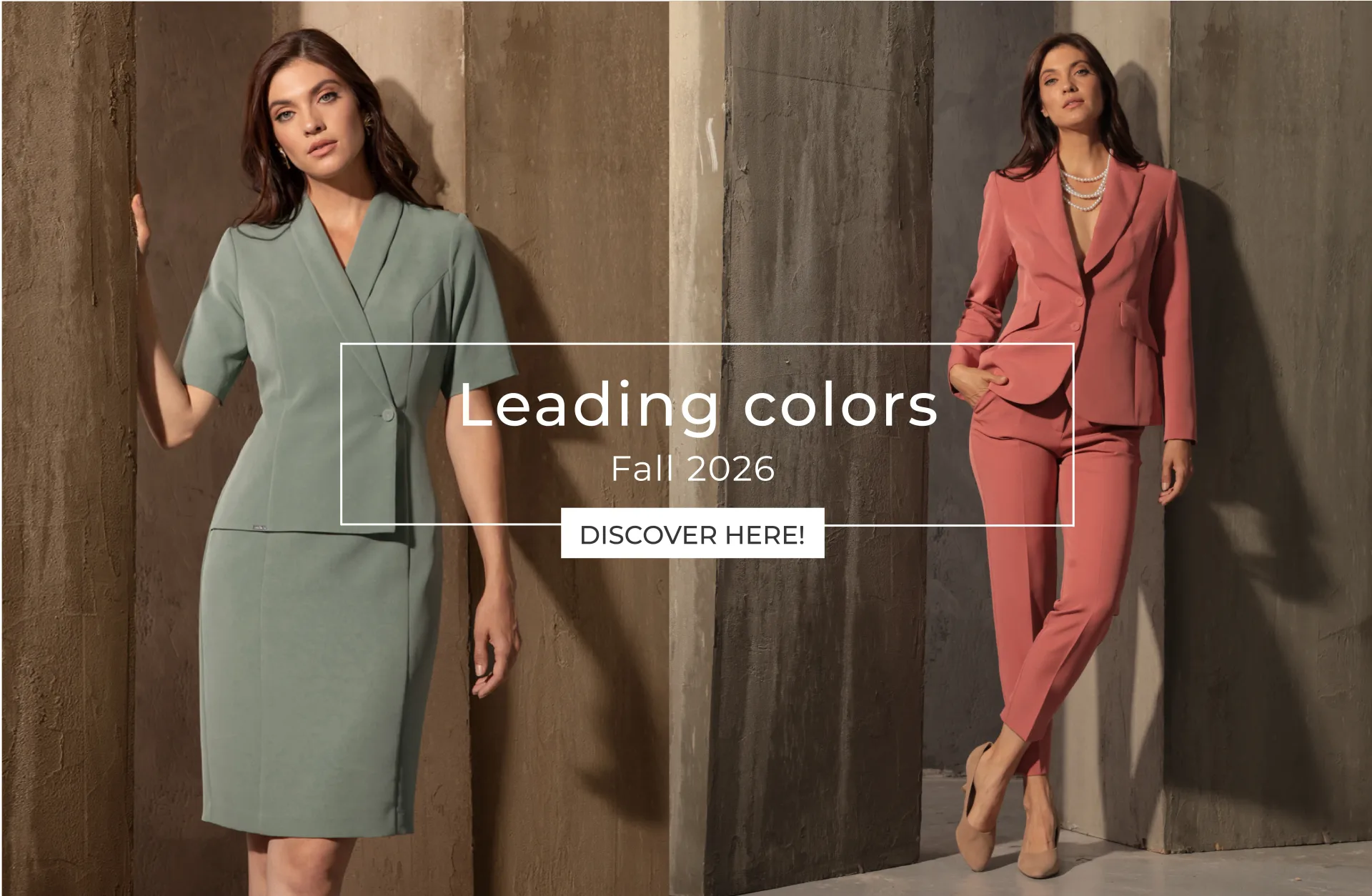Eucalyptus and Rose Ash – the leading colours of Fall 2026 by DiKa