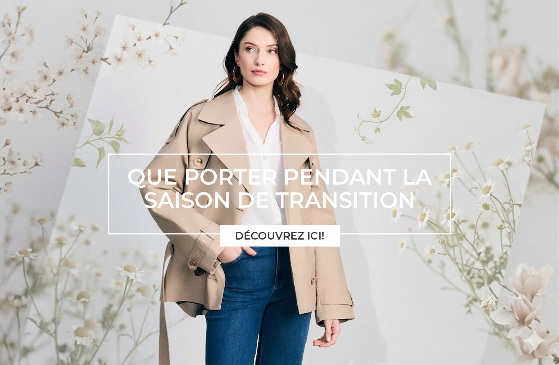 Solutions élégantes pour la saison de transition printanière