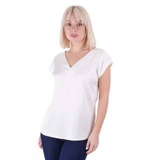 Bluză de vară lejeră, cu mâneci scurte și decolteu în V | Bluze si Camasi | Dikastore.ro - 3 Bluză de vară lejeră, cu mâneci scurte și decolteu în V | Bluze si Camasi - 3
