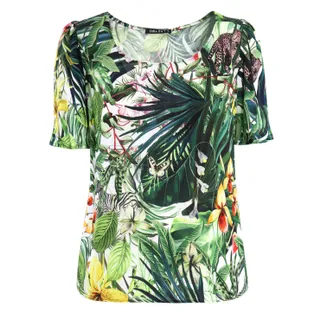 Blouse in viscose, rayon and linen | Blouses and Shirts