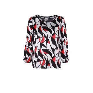 Blouse with an abstract print | Blouses and Shirts | Dika.rs Blouse with an abstract print | Blouses and Shirts
