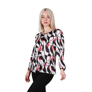 Blouse with an abstract print | Blouses and Shirts | Dika.rs - 2 Blouse with an abstract print | Blouses and Shirts - 2