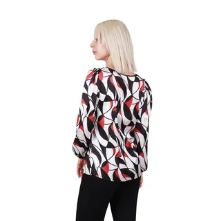 Blouse with an abstract print | Blouses and Shirts | Dika.rs - 3 Blouse with an abstract print | Blouses and Shirts - 3