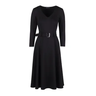 Cotton fit and flare dress | 