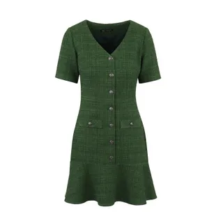 Rochie din tweed de bumbac | 