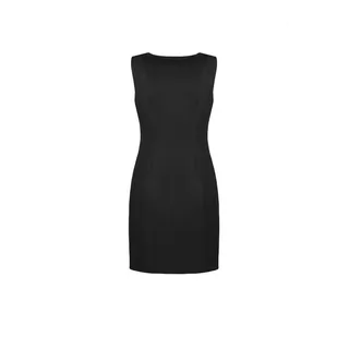 Dress with a positioned print | Dresses - 1