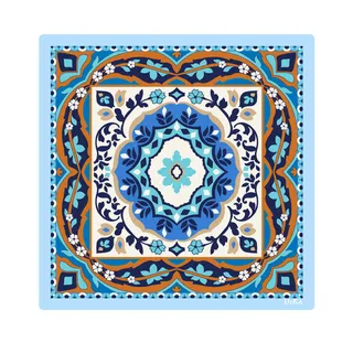 Fichu scarf with stylized motif | Scarfs and Scrunchie