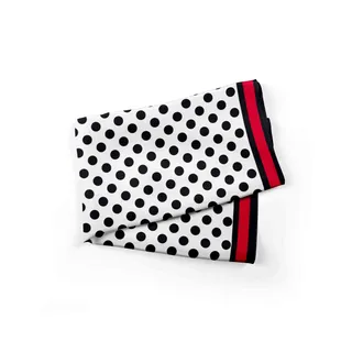 Fichu with a polka dot pattern | 