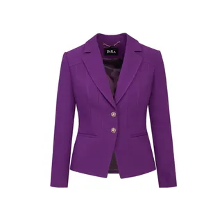 Fitted single-breasted jacket | 