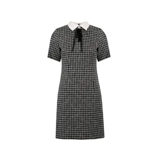 Rochie pepit cu guler | 