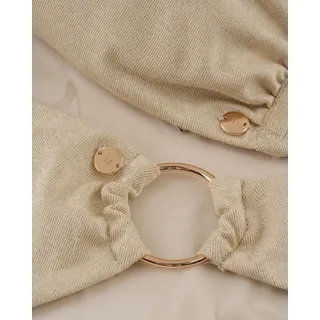 Light gold lurex bikini, two-piece | Beachwear | Dika.com - 2 Light gold lurex bikini, two-piece | Beachwear - 2