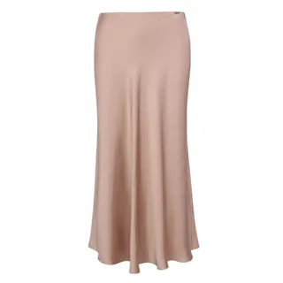 Satin long skirt | 