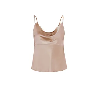 Satin top with straps | 