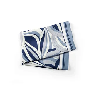 Scarf with stylized leaf motif | | Dika.rs Scarf with stylized leaf motif |