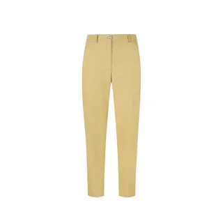 Summer cotton ankle-length trousers, tapered leg, with Italian pocket, in ochre color | Casual collection | Dika.rs Summer cotton ankle-length trousers, tapered leg, with Italian pocket, in ochre color | Casual collection