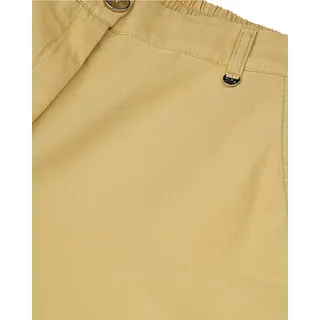 Summer cotton ankle-length trousers, tapered leg, with Italian pocket, in ochre color | Casual collection | Dika.rs - 2 Summer cotton ankle-length trousers, tapered leg, with Italian pocket, in ochre color | Casual collection - 2