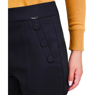 Trousers with decorative buttons |  - 3