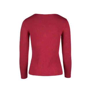 Bluza cu decolteu în V, cu fire lurex | | Dikastore.ro - 1 Bluza cu decolteu în V, cu fire lurex | - 1