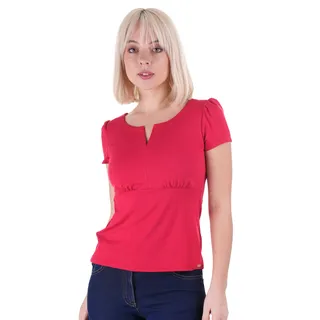 Viscose top with V-element | T-shirts | Dika.rs Viscose top with V-element | T-shirts