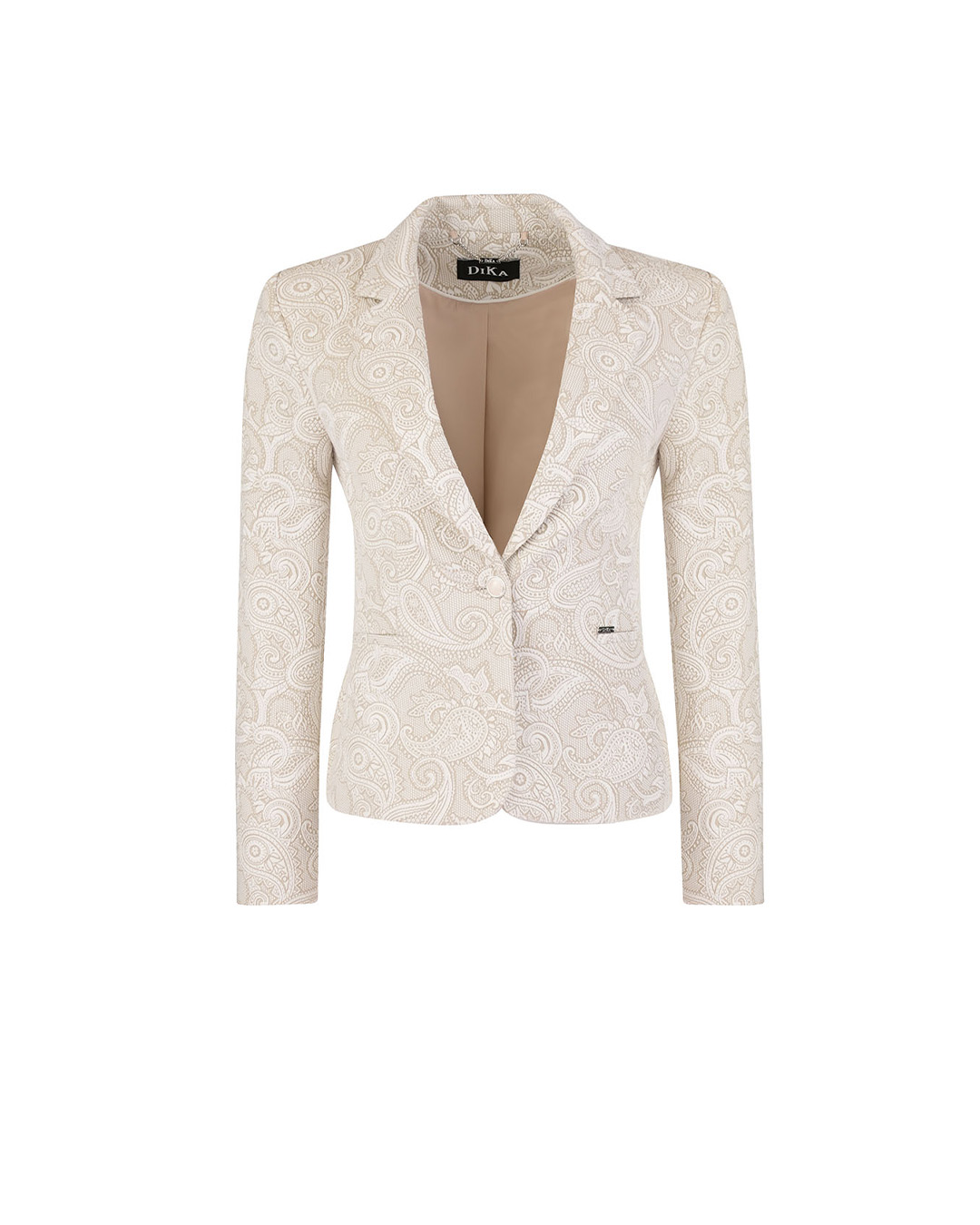 Blazer in textured jacquard | COLLECTION