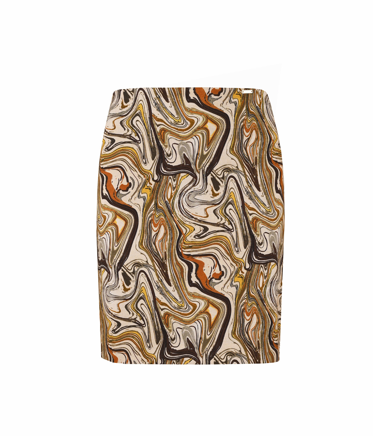 Skirt with an abstract pattern | 