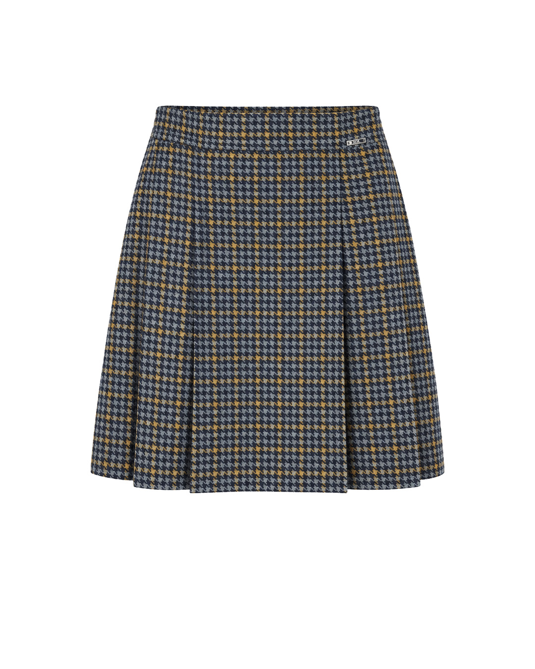 Checked skirt in pure wool | Skirts