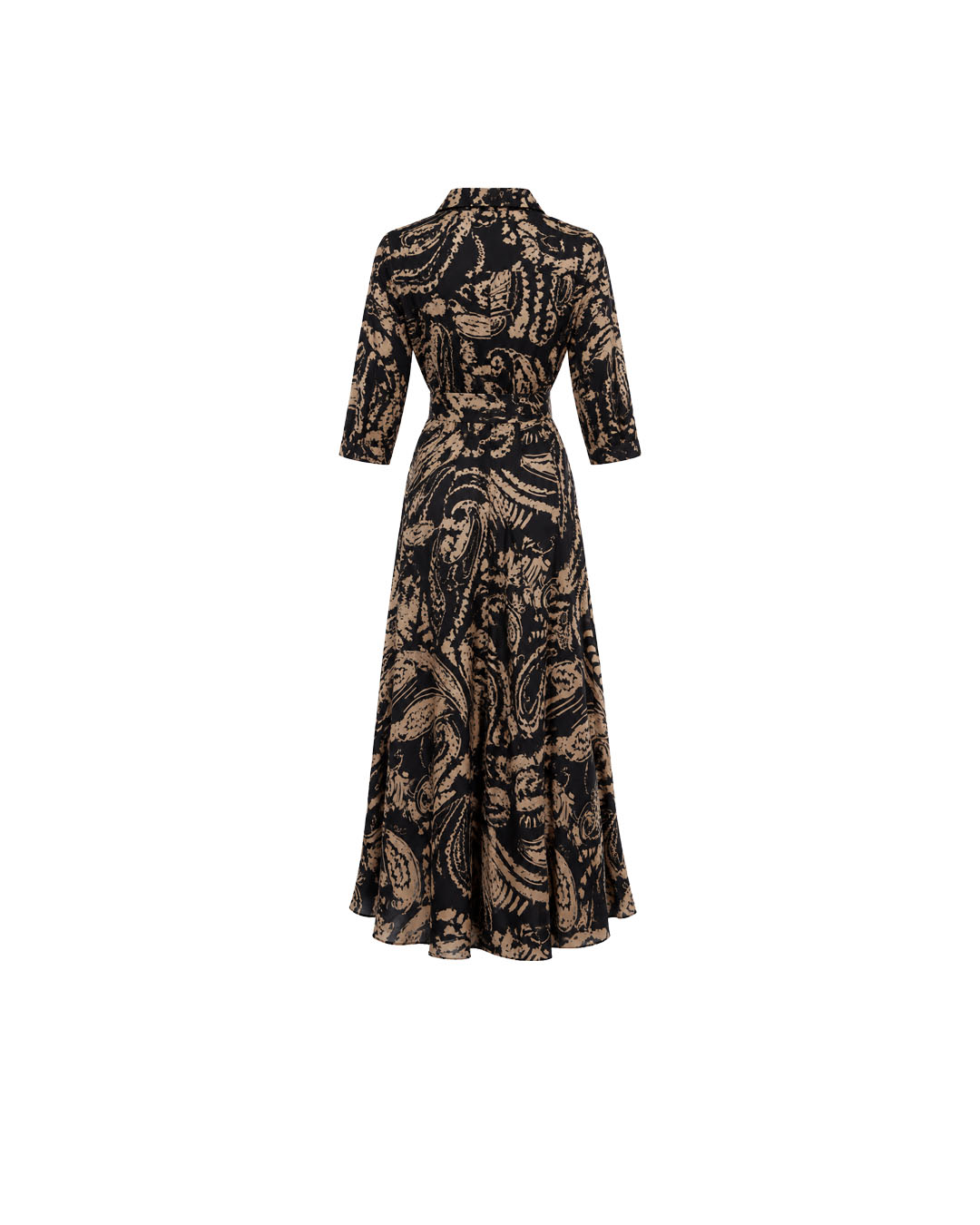 Women's dress in 100% viscose with an artistic print | Dresses - 3