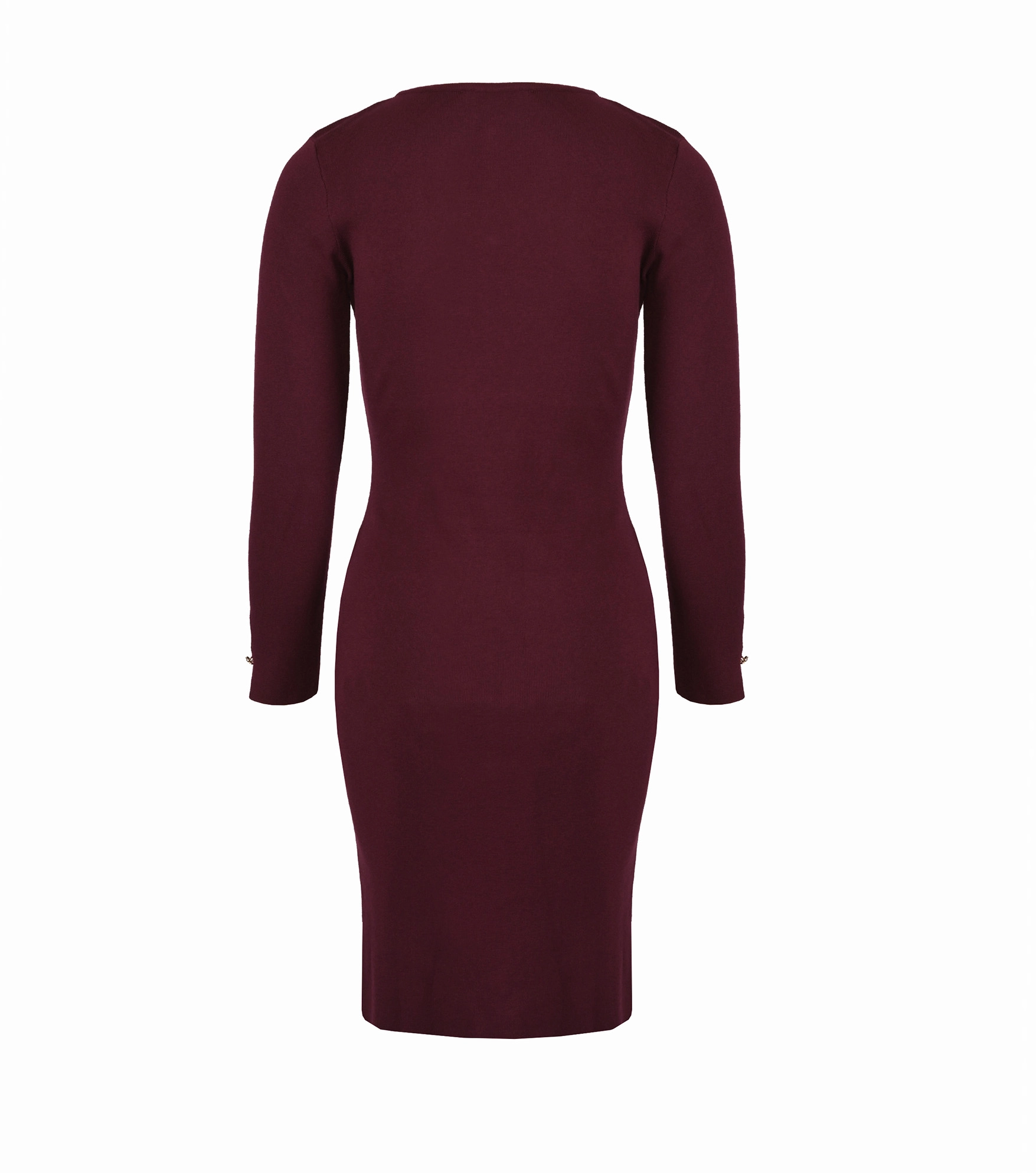 Fine knit dress with gold buttons | All products | Dika.bg - 1 Fine knit dress with gold buttons | All products - 1