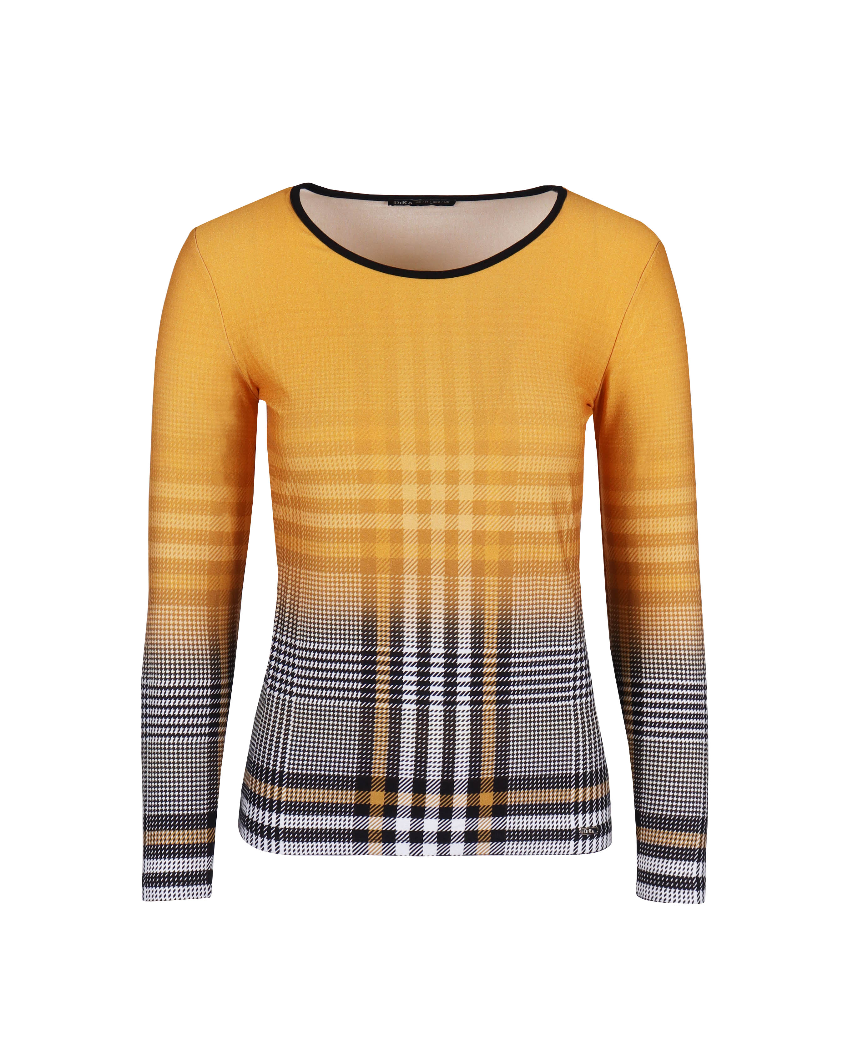 Blouse with gradient effect | 