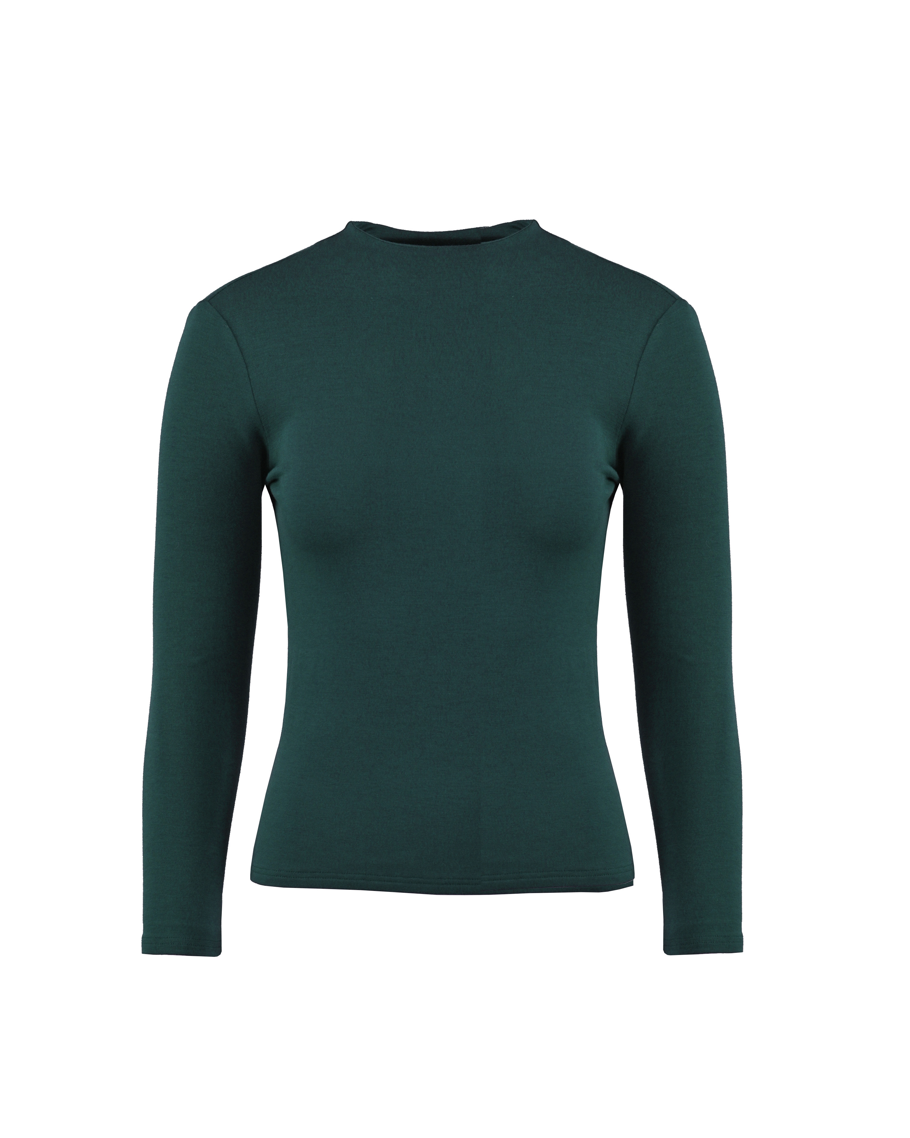Solid semi-turtleneck | T-shirts