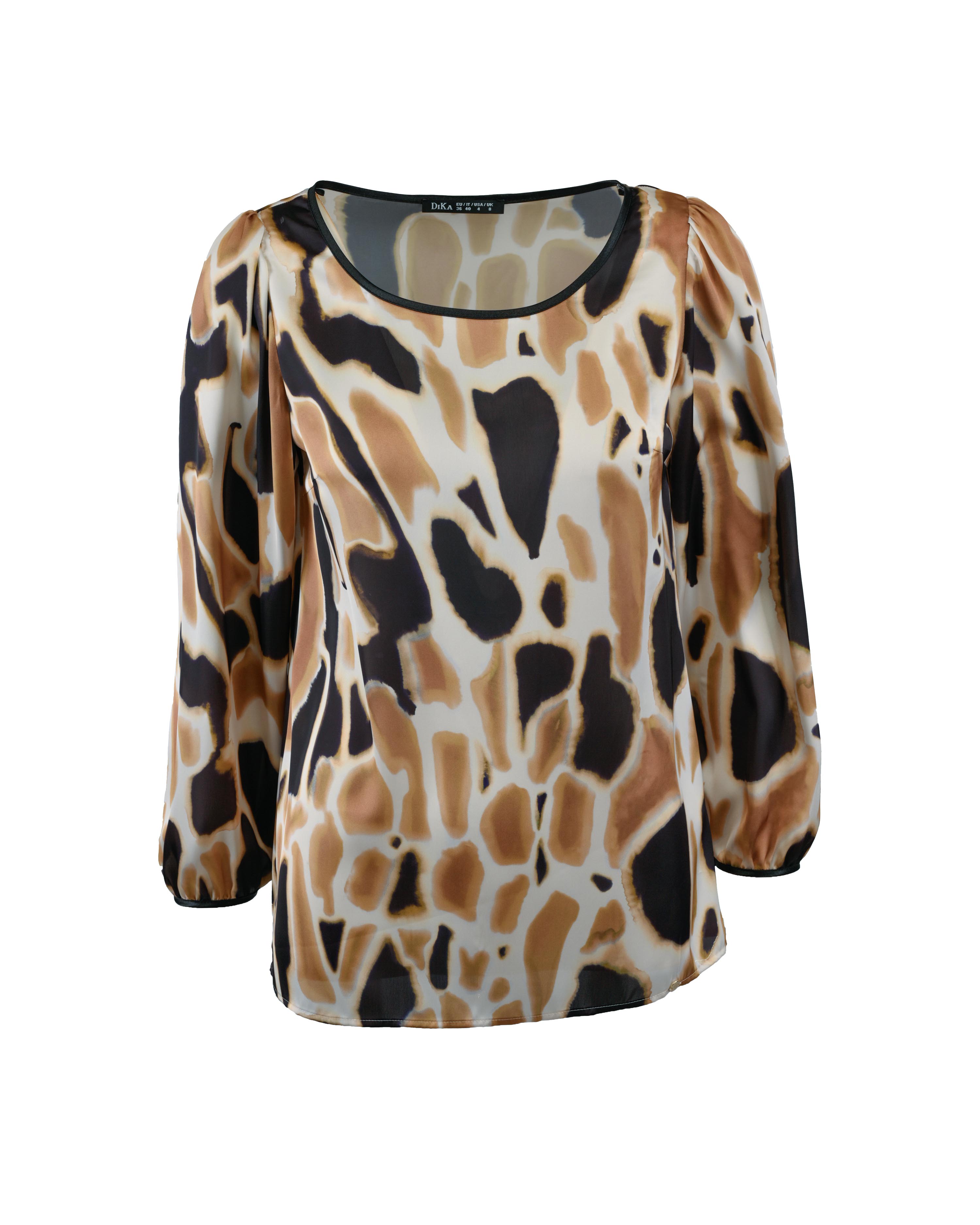 Abstract pattern blouse | 