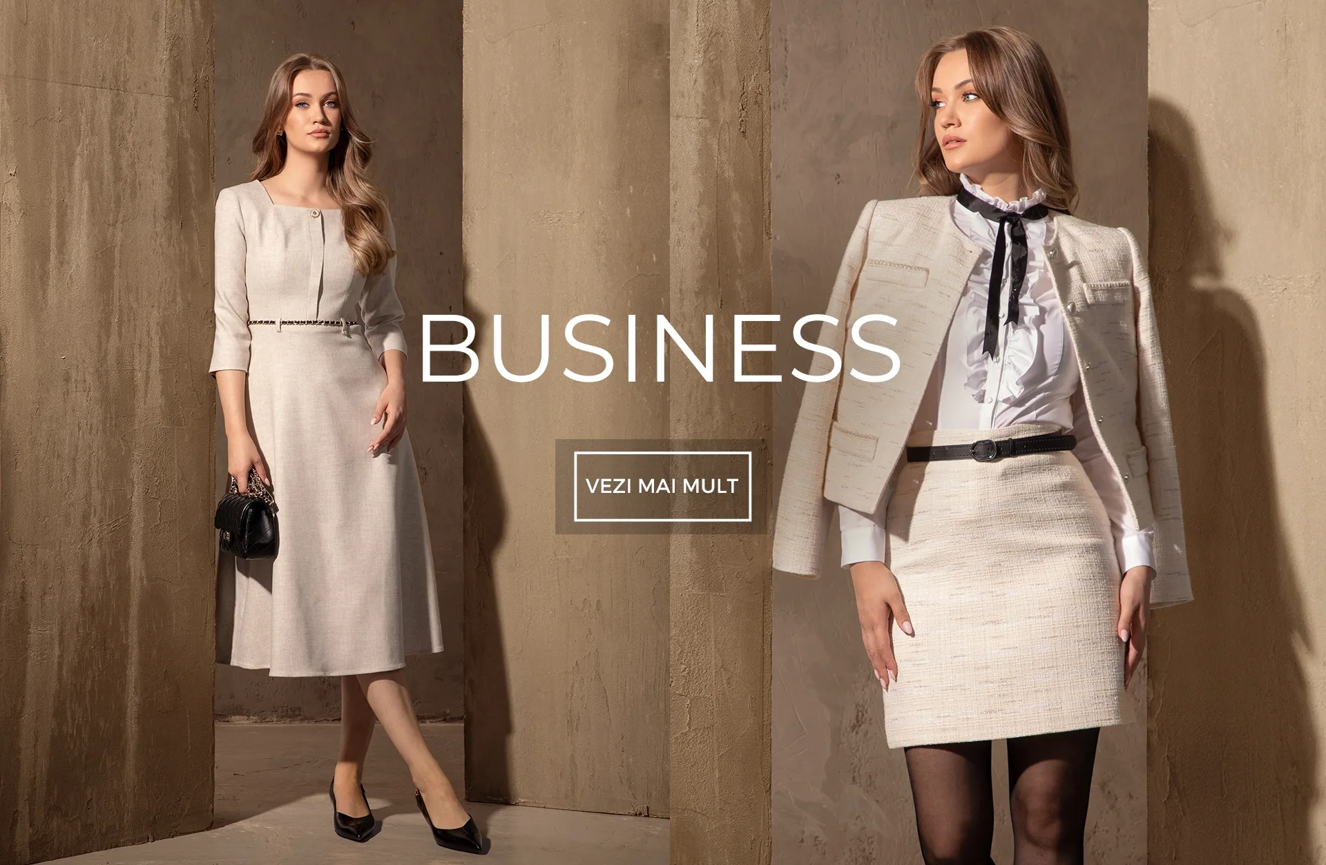 Explorează noile ținute Business Dika. Colecția Business Dika.