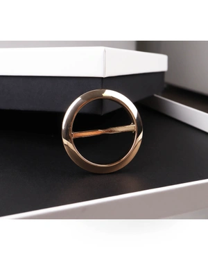 METAL LARGE RING FOR A SCARF | Accessories | Dika.ge - 1 METAL LARGE RING FOR A SCARF | Accessories - 1