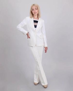 Single-breasted lapel jacket | Jackets and Coats - 2