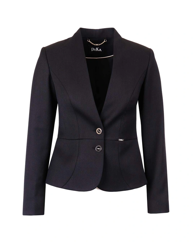 Fitted jacket, without lapel | Jackets and Coats