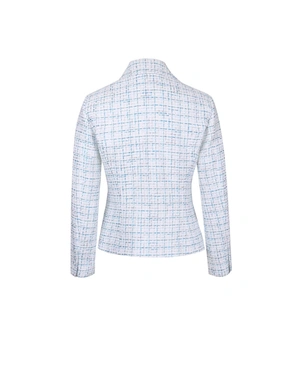 Tweed rayon and cotton jacket | Jackets - 1