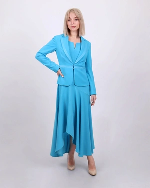 Fitted jacket with hidden fastening | Jackets and Blazers - 1