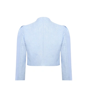Lurex bolero jacket | Jackets - 2