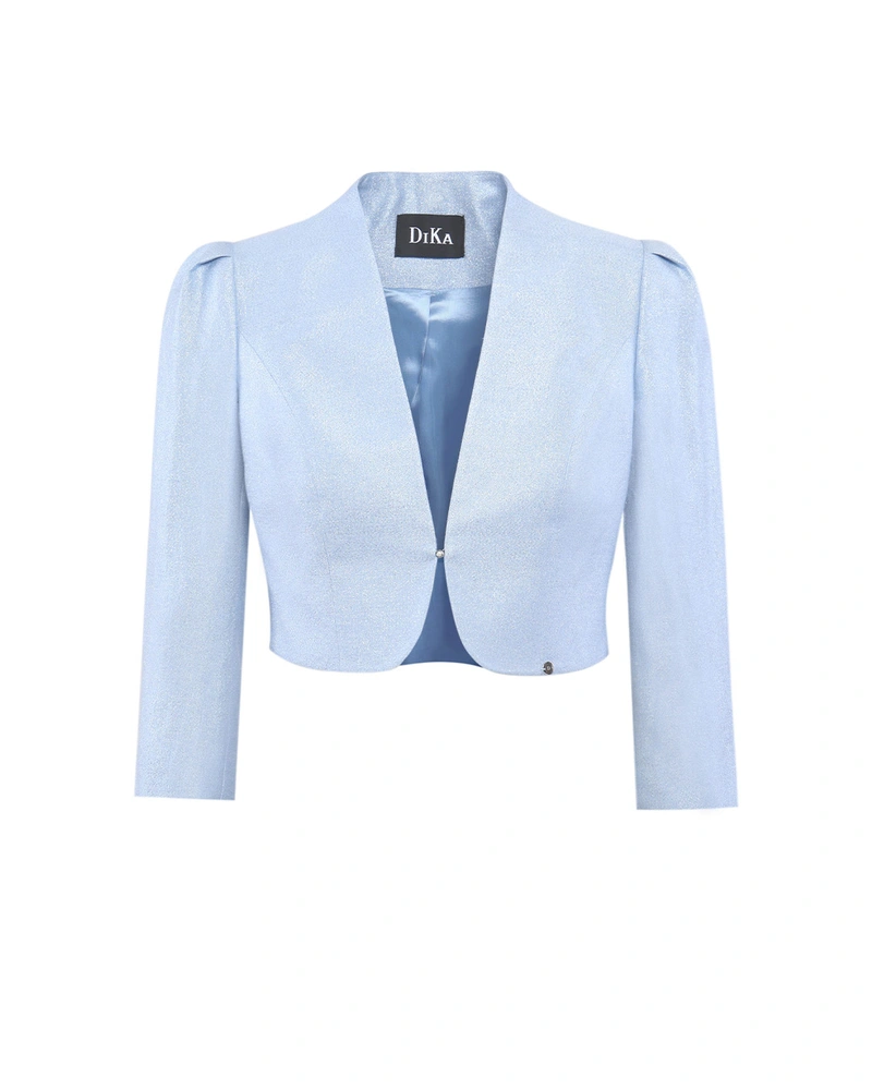 Lurex bolero jacket | Jackets