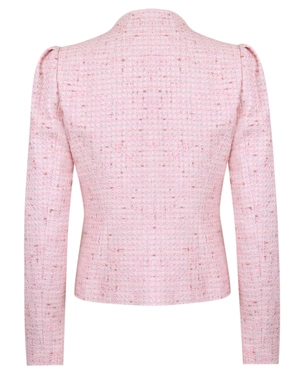 Cotton and rayon tweed jacket | Jackets - 2