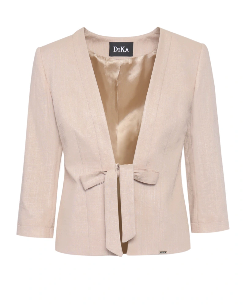 Sacou  cu codron textil incorporat pe talie | 