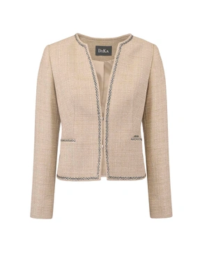 Tweed jacket with trim | All products - 2