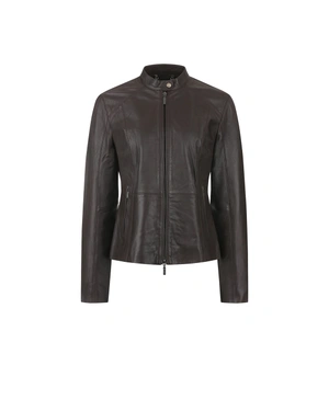 Fitted leather jacket | NEW