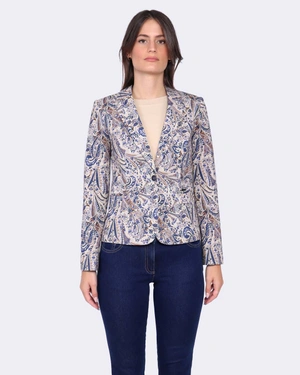 A jacket with a delicate paisley print | | Dika.bg - 1 A jacket with a delicate paisley print | - 1