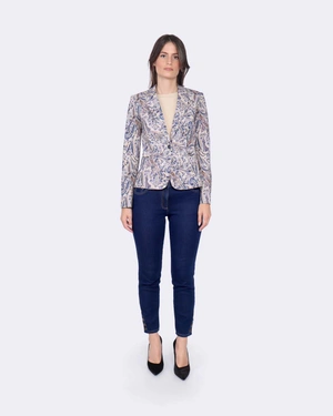 A jacket with a delicate paisley print | | Dika.bg - 3 A jacket with a delicate paisley print | - 3