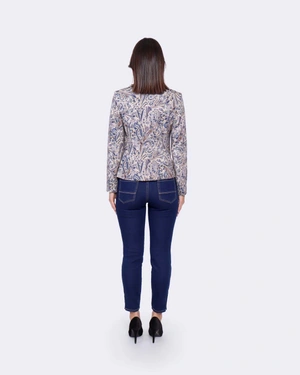 A jacket with a delicate paisley print | | Dika.bg - 5 A jacket with a delicate paisley print | - 5