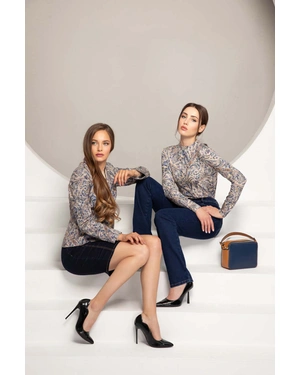 A jacket with a delicate paisley print | | Dika.bg - 7 A jacket with a delicate paisley print | - 7